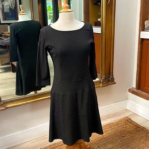 Black Knit Dress Size 8